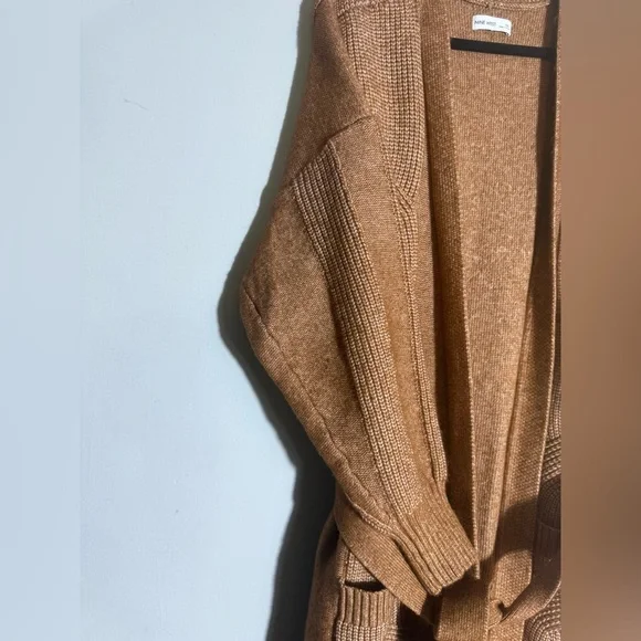 Nine West Cozy Brown Knit long Cardigan size XXL - Picture 2 of 8